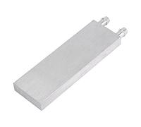 Cocoarm Blocco di Raffreddamento Ad Acqua della CPU, Dispositivo di Raffreddamento a Liquido in Alluminio con Doppio Canale d'Acqua a Forma di U per Sistemi di Gioco per PC e Laptop Ad Alte