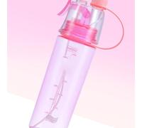 Cocoarm Bottiglia Spray D’acqua, Grande capacità da 600 Ml, Nebulizzazione Fine con Design Anti-perdita e Scala Graduata Chiara, per Sport, Escursioni e Picnic (PINK)