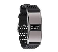 Cocoarm Braccialetto Smart Sottile Bluetooth 5.3 Impermeabile IPX8 con | Struttura Leggera in Lega di Zinco, Batteria da 5 a 7 Giorni, Analisi del Sonno e ’ovulazione, Compatibile con L’app Nx Wear