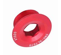 Cocoarm Bullone per Bracciola in Lega in Lega di Alluminio M20X10mm Crankset Vite BB ASSE per Bici da Strada con Un Trattamento con Texture Fine Fissa Fissa Duratura Robusta (Rosso)