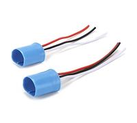 Cocoarm Cablaggio con Presa Maschio Cablaggio con Connettore Maschio in Nylon ABS 12V 24V per Fari e Fendinebbia dell'Auto 2 Pezzi Spina Resistente Al Calore per Riparazione Retrofit Ricambi Auto