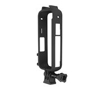 Cocoarm Camera Cage for Insta360 ONE X3, Shockproof Protective Case, Black | Shockproof Full Protection, Rig Frame Cover, Black