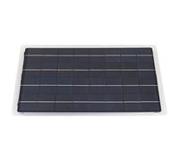Cocoarm Caricabatteria Solare 12V, Mantenitore di Batteria Solare ETFE Monocristallino con Controller MPPT Integrato, Ricarica a 3 Fasi, IP67 per Auto Barca Rasaerba AGM Gel (20W)
