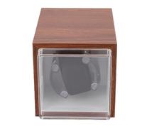 Cocoarm Caricatore Automatico per Orologio Caricatore per Orologio Singolo in ABS 5 Direzioni di Rotazione Adattatore CA Silenzioso Antimagnetico a Doppia Alimentazione o 2 Batterie AA per Utenti di