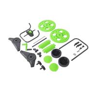 Cocoarm Carrello Avvolgitubo da Giardino, Supporto Mobile per Tubo dell'acqua in Plastica Resistente con Ruote, Design Portatile per Riporre il Tubo da Prato 41x47x88 Cm