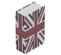 Cocoarm Cassetta di Sicurezza per Libri Cassetta di Sicurezza con Combinazione Fodera in Acciaio Inossidabile Cassaforte per Dizionario 18 X 11,6 X 5,5 Cm Custodia Nascosta per Carte Bancomat