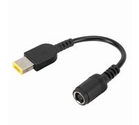 Cocoarm Cavo Convertitore Adattatore di Alimentazione, Design Durevole per Laptop a Ultrabook da 7,9 X 5,5 a Porta Quadrata, Lunghezza 15 Cm per Utenti X240 X1 G405