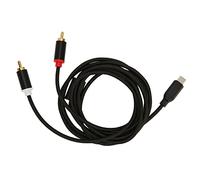 Cocoarm Cavo Tipo C a Adattatore USB C Ad con Chip Integrato 16bit 48kHz per Home Theater Auto Altoparlanti Giradischi (1 m)