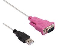 Cocoarm Cavo USB 2.0 a Convertitore Cavo Porta Seriale 1,5 M Connettore DB9 Maschio Filo Argento 115,2 Kbps Plug and Play per Scanner POS Stampante PDA Sistemi