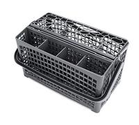 Cocoarm Cesto per Lavastoviglie Cestello per Posate in ABS 7 Scomparti Cestello Portautensili Flessibile 2 in 1 23,1 X 13, X 13,4 Cm per la Sostituzione della Lavastoviglie da