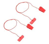 Cocoarm Chiave di Sicurezza del Tapis Roulant, Magnete in Plastica con Cordino, Interruttore di Arresto di Emergenza per Tutti i Modelli di Tapis Roulant, Previene Partenze Accidentali e Garantisce