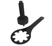 Cocoarm Chiave per Dado del Cuscinetto Chiave in Metallo per Azionamento per Mercruiser Alpha Bravo 4 3 8 Pollici Rimozione e Installazione del Dado di Fissaggio per gli Utenti di Riparazione