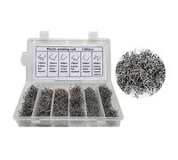 Cocoarm Chiodi per Saldatura per Riparazione Plastica Paraurti Auto, Acciaio per Molle, Elevata tenacità, Basso Punto di Fusione, per Riparazioni Auto e Saldatura Plastica