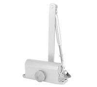 Cocoarm Chiudiporta Moderno, Chiudiporta Idraulico Regolabile, Alluminio Pressofuso e Acciaio Laminato a Freddo, Controllo della velocità a Due Stadi, Chiusura con Buffer, Braccio Telescopico per