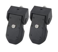 Cocoarm Chiusura a Scatto per Cofano, Chiusura a Scatto per Cofano in ABS e Acciaio Inossidabile con 4 Chiavi, Il Design Antifurto Riduce le Vibrazioni, per JL 2018-2026 JT 2019-2026 (BLACK)