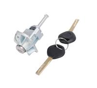 Cocoarm Cilindro Serratura Porta Lato Conducente, Lega di Alluminio, Ricambio Anteriore Sinistro per E46 Serie 3 Dal 2001 Al 2006, Adatto per 325i 330i M3 con 2 Chiavi