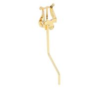 Cocoarm Clip per Spartiti per Sax Contralto, Supporto per Morsetto per Lira per Sax in Lega d'oro, Accessorio per Cartelle da Marcia Musicale per Sassofono Tenore Contralto, Principianti e