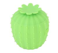 Cocoarm Coccio per Burro con Coperchio Contenitore per Burro in Silicone con d'acqua Resistente Al Calore Design di Tenuta Facile da Pulire per Bancone della Uso Quotidiano Cuochi Domestici e (GREEN)