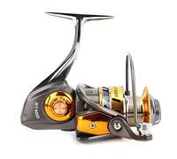 Cocoarm Cocoarm Mulinello da Pesca Spinning Interamente in Metallo, Cuscinetto Ad Alta velocità con Design Ergonomico Antiscivolo, Versatile per Fiumi, Laghi e Mari (#4) (#1)