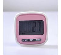 Cocoarm Contapassi Contapassi, Sensore 3D Walking Tracker con Display LCD, Traccia Passi Calorie Distanza Fino a 99999, Contatore Fitness con Clip per Camminate Correre Escursionismo Adulti (PINK)