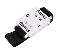 Cocoarm Contatore del Punteggio Orologio da Polso Tipo Manuale Orologio da Polso con Fascia Elastica in Plastica 30 X 4,5 X 1 Cm Facile da Leggere Leggero Regolabile per Giocatori di Cricket -pong