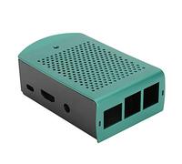 Cocoarm Contenitore in Metallo per Scheda Madre per Raspberry Pi 3 2 B | Custodia in lega di alluminio, piastra più spessa del 30%, design con presa d\'aria di scarico, staffa per montaggio a