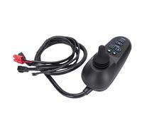 Cocoarm Controller per Sedia Elettrica, Controller Joystick a Bilanciere ABS Hall 50A con Connettore Freno Magnetico, Ricarica 6A, Freno Manuale Automatico, per Utenti su Sedia a Rotelle per Sedie a