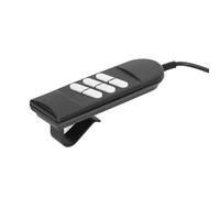 Cocoarm Controller Remoto Portatile ABS 6 Pulsanti Interruttore di Comando Manuale per Poltrona Elevabile 1 Comando 3 Aste di Spinta con Cavo da 1,5 M per Utenti di Divani Elettrici Reclinabili