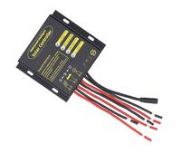 Cocoarm Controller Solare MPPT, Controller Pannello Solare Bluetooth 12V 24V 10A, Ricarica Rapida PWM in Lega di Alluminio, Resistente all'acqua, 3 modalità di Uscita per Sistemi di Batterie