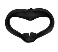 Cocoarm Copertura per il Viso in Silicone VR, Comodo Cuscinetto per gli Occhi Lavabile per Giochi VR OQ 2, Design Leggero Resistente Al Sudore per un Uso Prolungato (BLACK)
