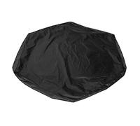 Cocoarm Copertura per Sabbiera Impermeabile, Copertura per Sabbiera con Protezione Solare, in Materiale Poliestere e PVC con Cordoncino Migliorato per la Protezione dei Giocattoli della (BLACK)