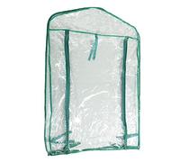 Cocoarm Copertura Sostitutiva per Serra, Mini Copertura per Serra in PVC Trasparente 69 X 49 X 92 Cm, Porta Avvolgibile, Ritenzione del Calore Che Passa la Luce, per Ripiani a 2 Livelli Giardinaggio