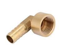 Cocoarm Cucciolo di Ottone Barb, Spinta per Collegare i Raccordi, Buone Prestazioni di Tenuta, Ampia applicabilità con Un Certo Punto di Vista, Conveniente Usare, per Il Tubo dell'Acqua (4 Punti