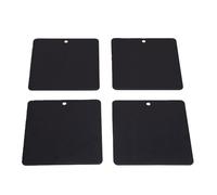 Cocoarm Cuscinetti di Montaggio Autoadesivi per Tetto Set di 4 Cuscinetti di Montaggio Autoadesivi Verniciati a Polvere Nera per Cabine in Alluminio 8895404 per Barra Luminosa Spia Faro UTV ATV Camion
