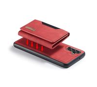 Cocoarm Custodia Magnetica per Telefono, Custodia Porta Carte Dal Design Diviso con Supporto a Portafoglio Rimovibile, 8 Slot per Carte 3 Fermasoldi Cornice per Specchio, per gli Utenti Che Si (A165G)