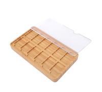 Cocoarm Custodia per Carte da Gioco Scatola Porta Carte da Gioco in Legno con 12 Slot Copertura in Acrilico Organizer Portatile Compatto per Viaggi e Casa Adatto per Utenti 2 OLED Lite