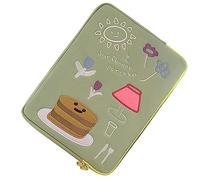Cocoarm Custodia per Laptop Carina a Forma di Torta, 13 Pollici, Cotone | Borsa per tablet portatile, chiusura con cerniera leggera, fodera interna morbida, viaggi all\'aperto, stile Love Cake Ins