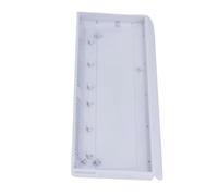 Cocoarm Custodia per Tastiera Guscio per Tastiera in Lega di Alluminio per Woot60HE Custodia per Meccanica Al 60% 61 Tasti Finitura Argento Lucido con Viti per Tastiere da Gioco Fai-da-te (WHITE)