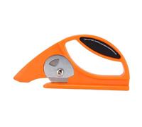Cocoarm Cutter, Lama in Acciaio Inossidabile da 45mm, Taglierino Rotante in Plastica con Manico Ergonomico, per Tappeti, Stoffa, Carta da Parati, Cartone, Pelle