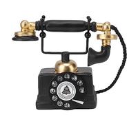 Cocoarm Decorazione per Telefono Antico, Modello di Telefono Decorativo retrò, Decorazione con Vintage per Casa, Bar e caffè, con Classico Design Nostalgico alla Moda (-14)