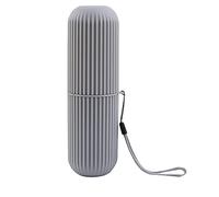 Cocoarm Design Portatile dello Spazzolino da Denti della Polvere Portatile con velocità Resistente Alla Camicia per il Viaggio PP da Casa in Casa (GREY)