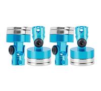 Cocoarm Design Speciale 4pcs Magnete Colonna Colonna Colum RC per Assiale SCX10 - Miglioramento Dell'Auto - Adatto Agli Amanti del Modello di Auto RC (BLUE)