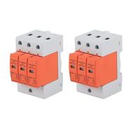 Cocoarm Dispositivo di Protezione Contro le Sovratensioni Custodia per PC Protezione Contro le Sovratensioni 3P AC 420V Montaggio su Guida DIN Indicatore Visivo Cablaggio Modulare per Quadri