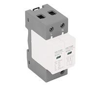 Cocoarm Dispositivo di Protezione da Sovratensione, PC 2P Dispositivo di Protezione da Sovratensione CA 385 V da 10 KA a 20 KA, Chip Preciso, Installazione Modulare, Scaricatore di IP20 per Uso