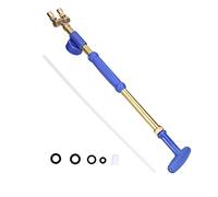 Cocoarm Doppio Ugello Spruzzatore con Connettore per Bottiglie da 1,25L e più Maniglia Antiscivolo Asta Telescopica in Rame Ugello Regolabile per Irrigazione Giardino e Prato