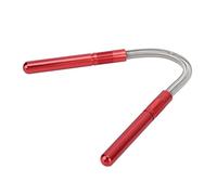 Cocoarm Epilatore per il Viso, Lega di Alluminio in Acciaio Inossidabile, Funzionamento Semplice per Labbro Superiore e Mento, Strumento di Depilazione Portatile per Utenti in Movimento (rosso)