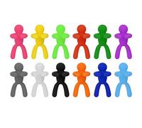 Cocoarm Etichetta per Bicchiere di Vino in Silicone Etichette per Bicchiere di Vino Etichette per di 12 Colori per Feste Cene Cocktail Hours con Divertimento Festivo (24PCS)