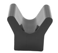 Cocoarm Fermo di Prua a V per Rimorchio per Barche da 3 Pollici, Fermo di Prua a Forma di V Antiscivolo in TPU Resistente per Rimorchi per Barche a Vela da Pesca, Diametro del Foro Centrale di 20 Mm,