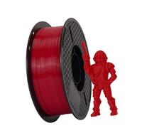 Cocoarm Filamento per Stampante 3D PETG Ad Alta velocità, Precisione Dimensionale e Robustezza Migliorate, Ideale per la Prototipazione Rapida con la Maggior Parte delle Stampanti FDM (rosso)