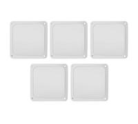 Cocoarm Filtro della Rete della Polvere di Ventola del Computer, Telaio Magnetico da 120 Mm PC Copertina Nera Gentleman Aesthetic 5pcs con Facile Installazione, Filtrazione della Polvere Fine e